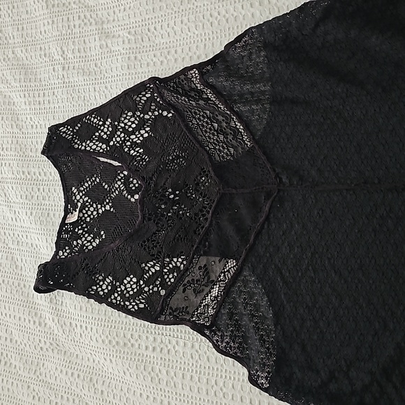 Free People black lace tank - Picture 4 of 10